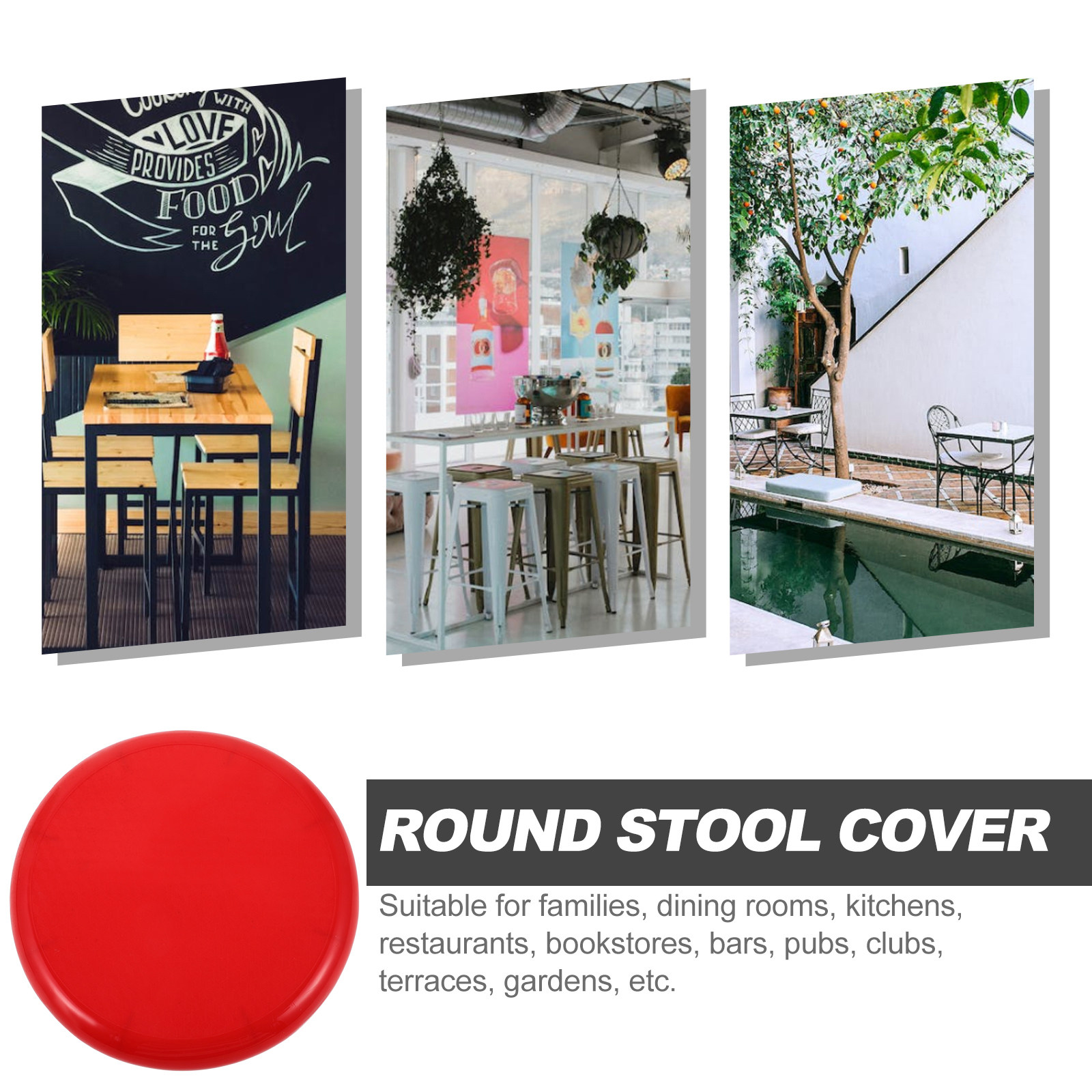 Home Bar Stools - Bar Stool Seat Replacement Round Plastic