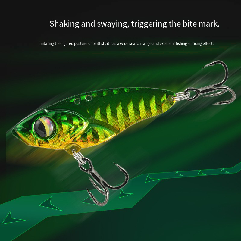 Metal VIB Fishing Lure Hard Vi - Jigger Double Sided 评论和价格