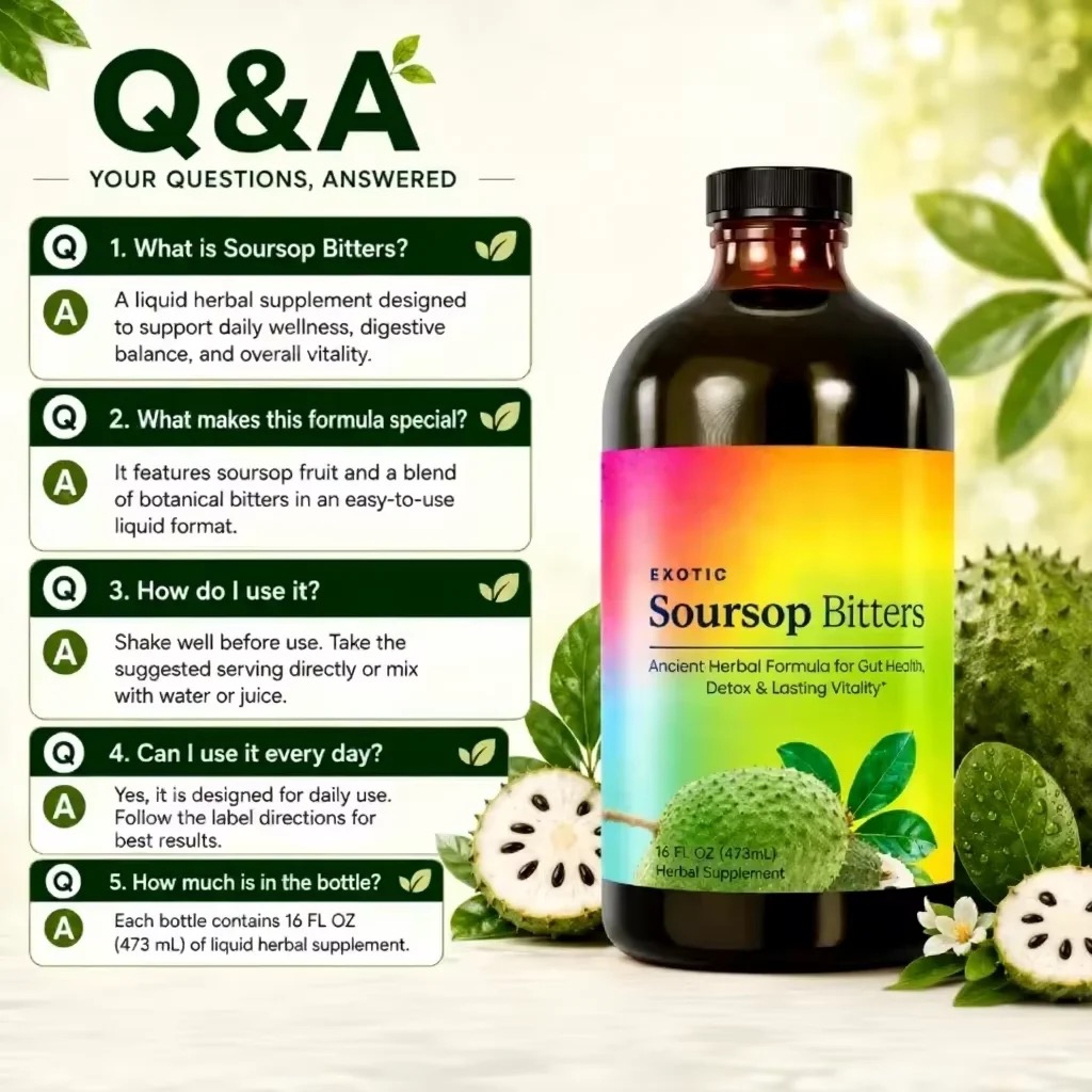 98% High Absorption, Soursop B - Bitters Bottle Set 评论和价格
