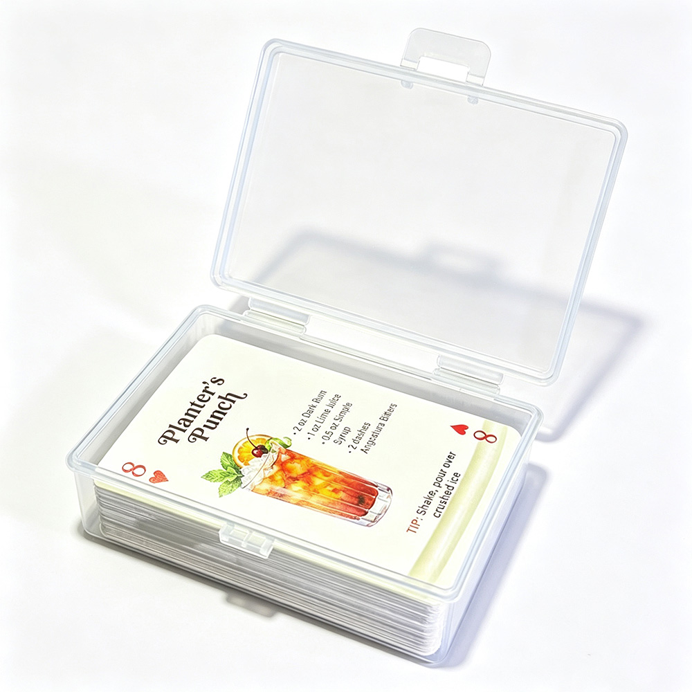 54-Card Deck of Original Cockt - Cocktail Recipe Book 评论和价格