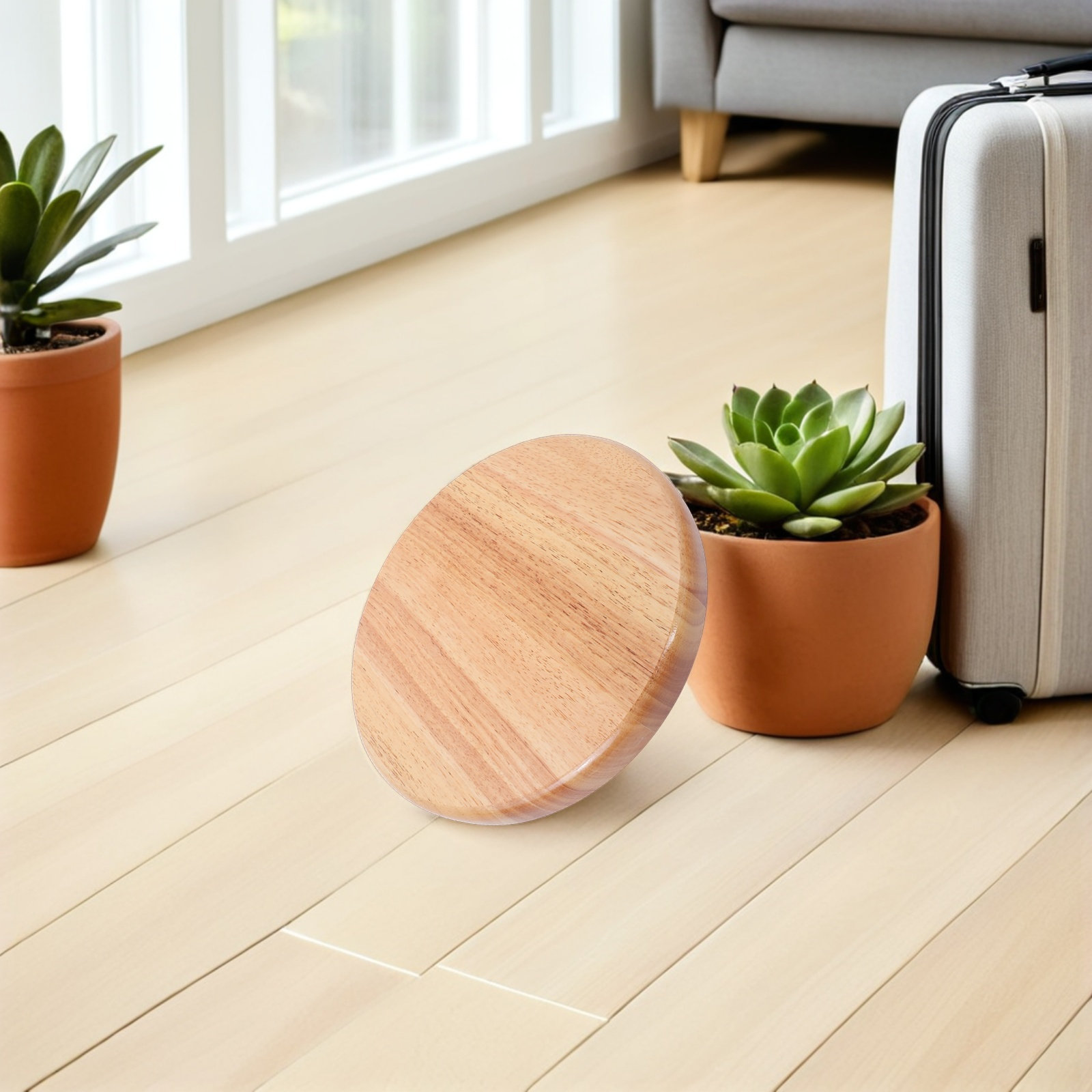 Round Wooden Stool Seat Replac - Home Bar Stools 评论和价格