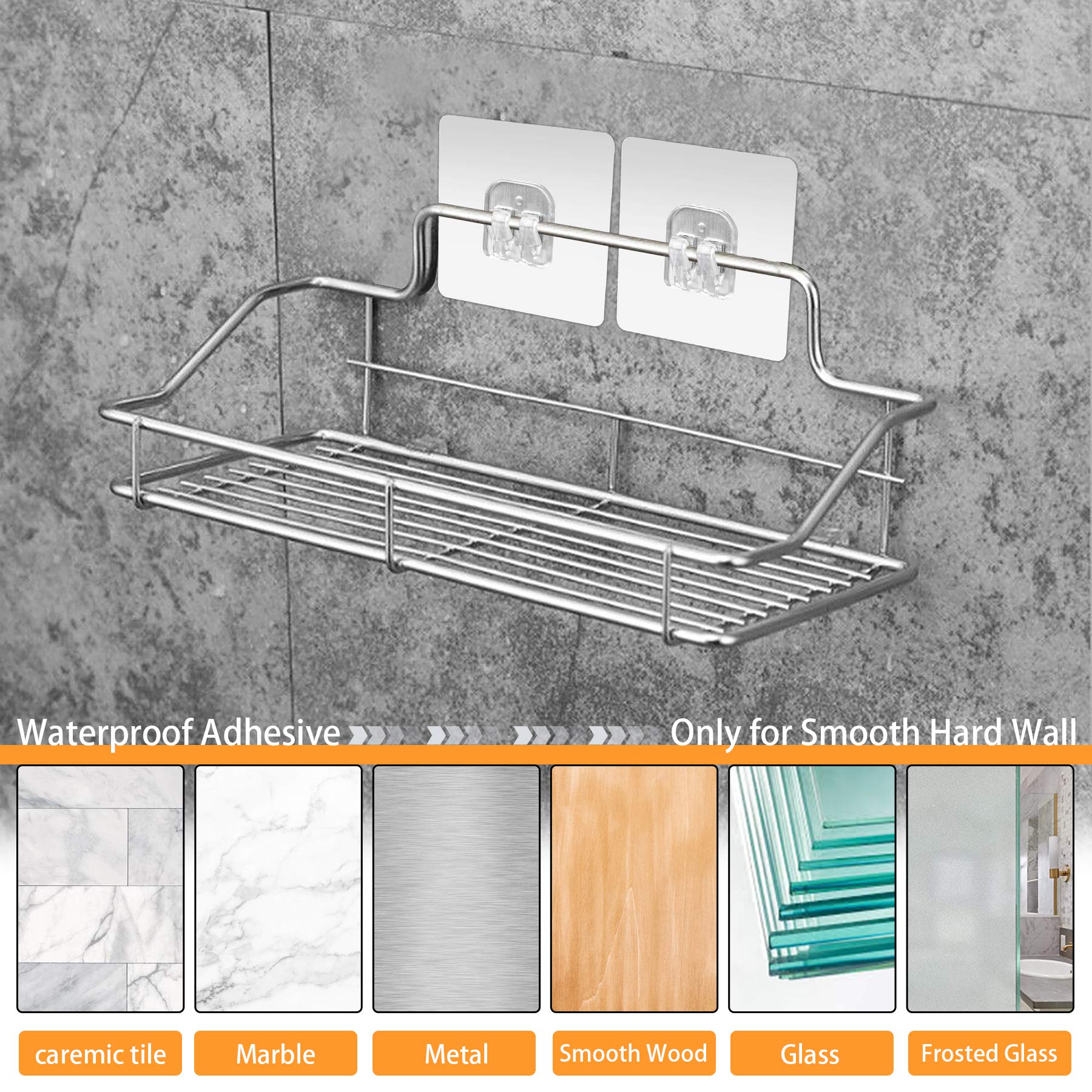 1/10pcs Corner Shower Caddy Ad - Home Bar Shelf 评论和价格