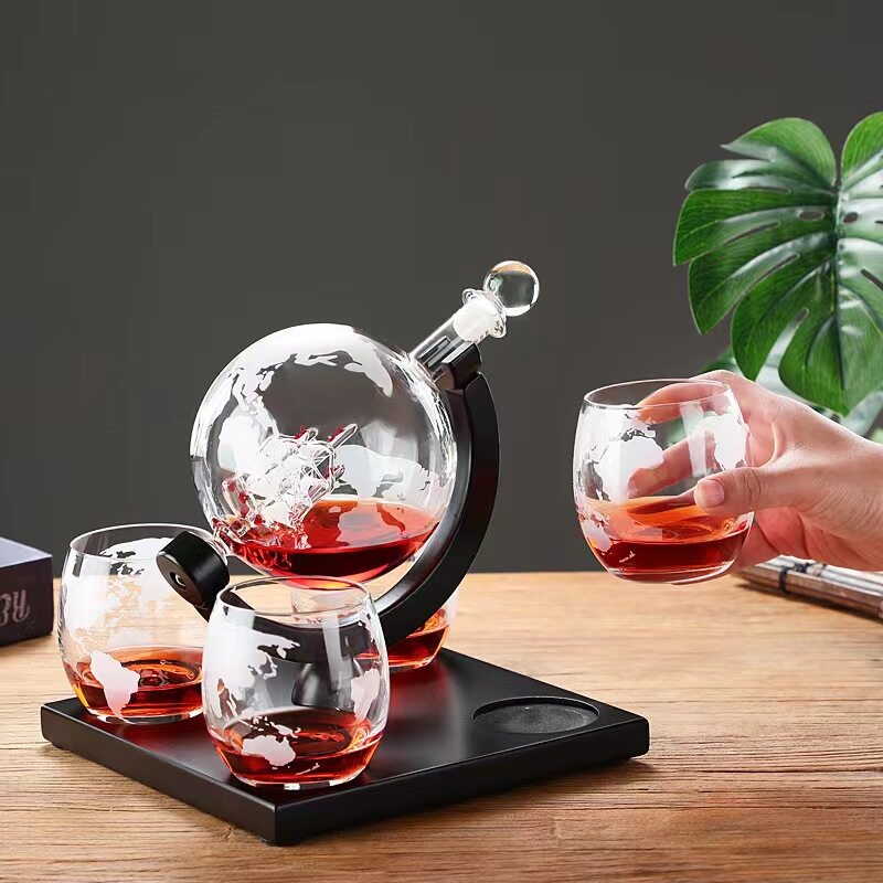 Decorative Globe Wine Decanter - Decanter Globe Set 评论和价格