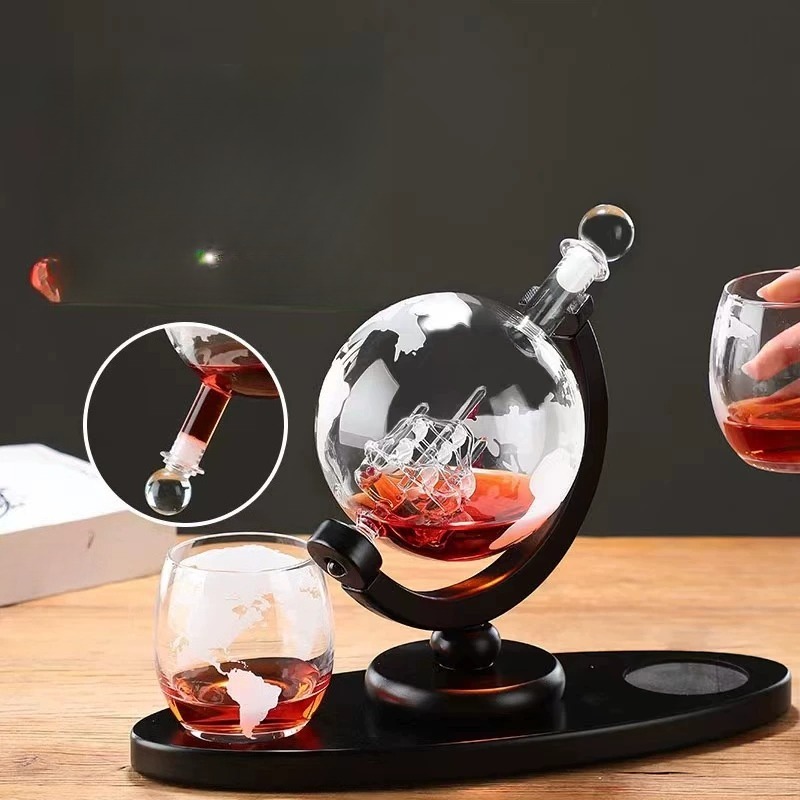 Decorative Globe Wine Decanter - Decanter Globe Set 评论和价格