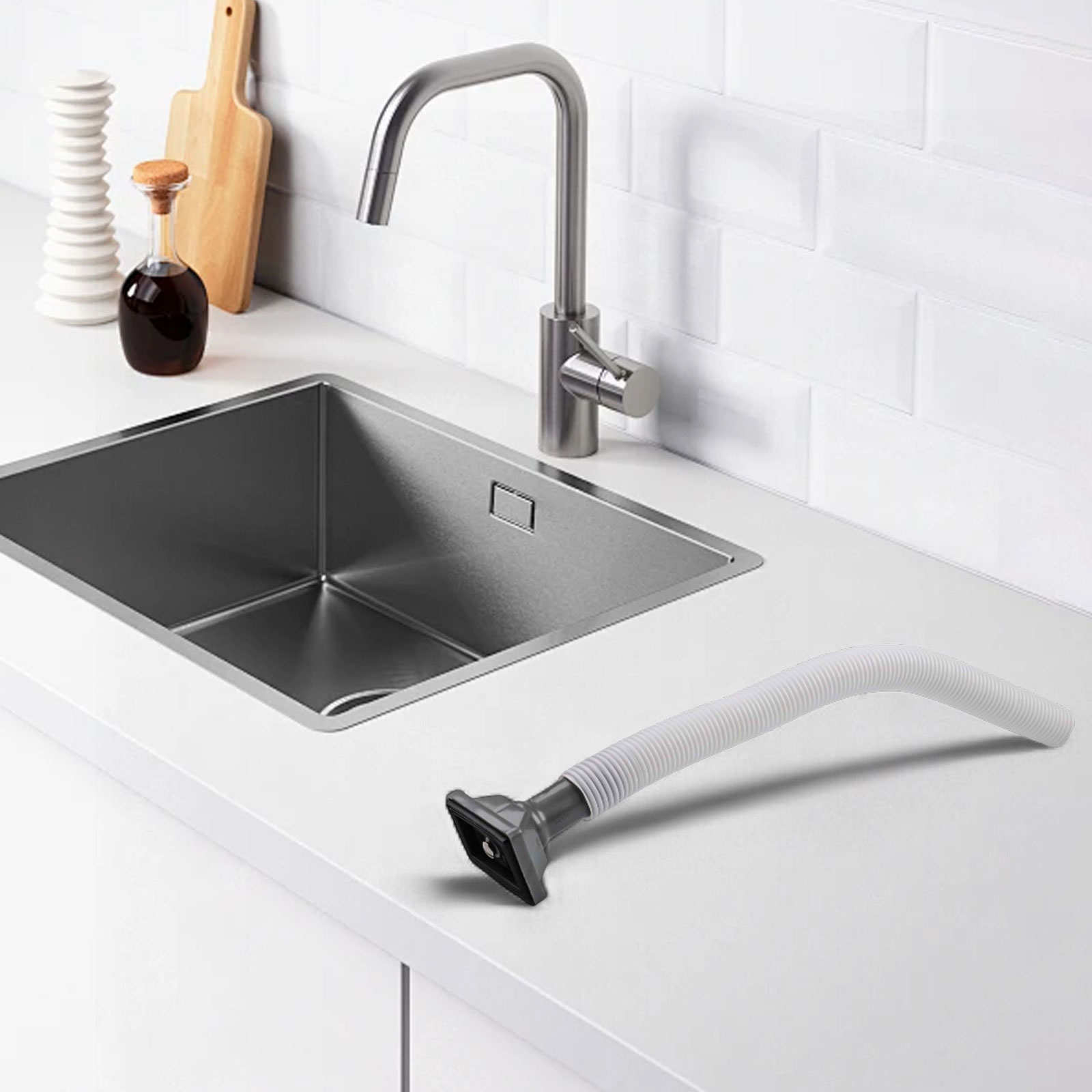Gray Upward Rectangle Overflow - Home Bar Sink 评论和价格