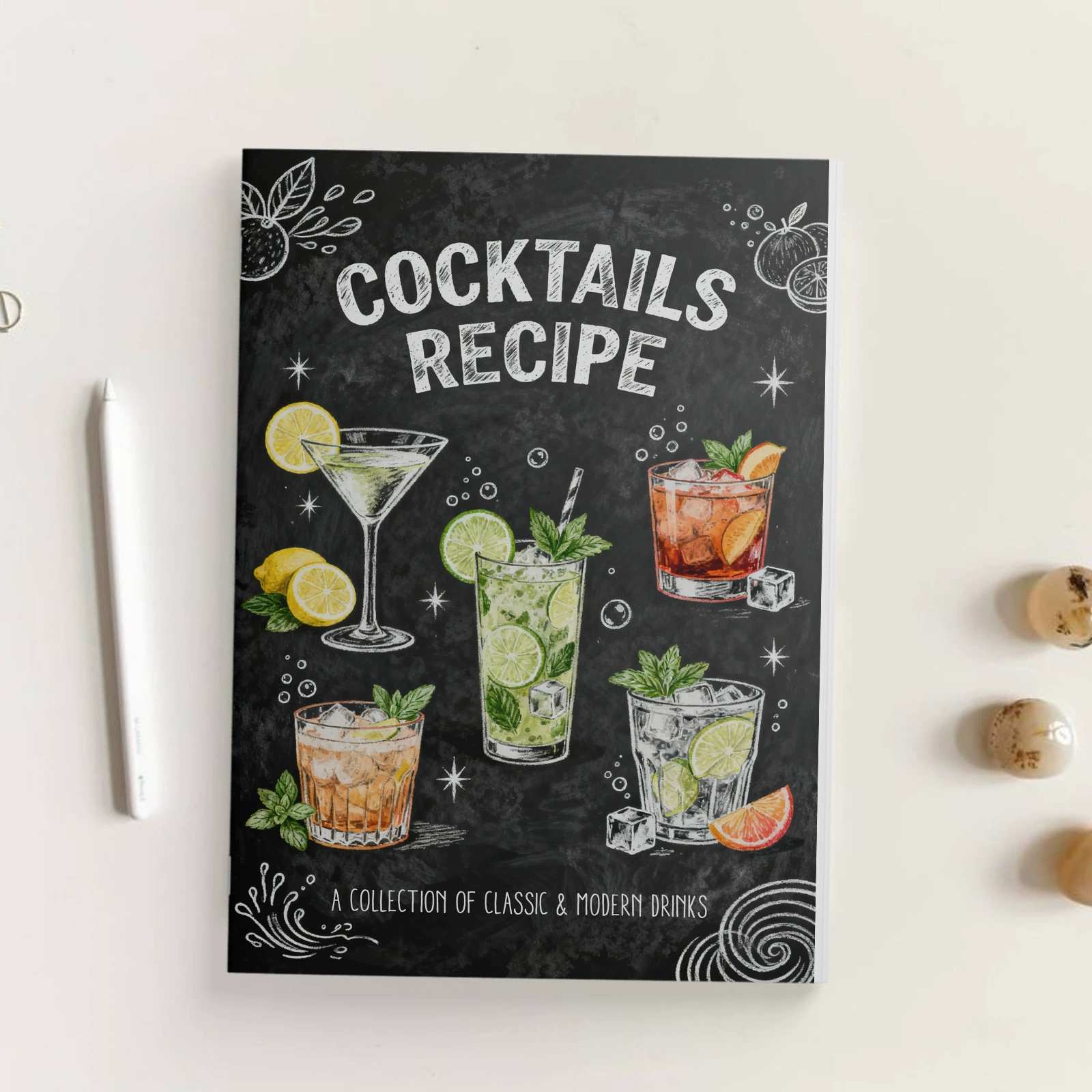 Cocktails Recipe A Collection  - Cocktail Recipe Book 评论和价格