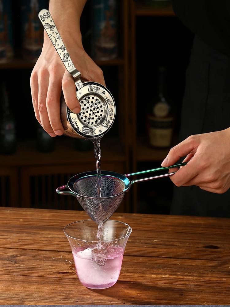 Cocktail Strainer Hoffman Bar  - Bitters Bottle Set 评论和价格