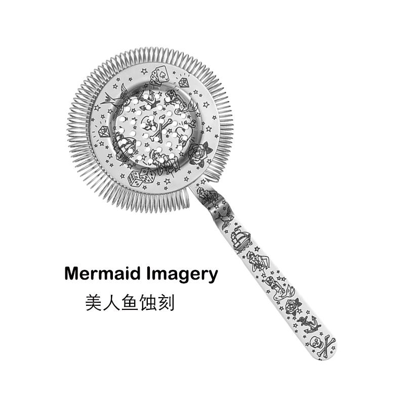 Cocktail Strainer Hoffman Bar  - Bitters Bottle Set 评论和价格