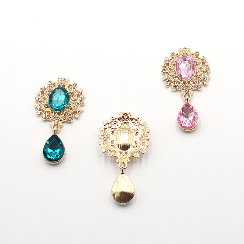 Shiny 25 * 45MM 10Pcs Crystal  - Cocktail Recipe Book 评论和价格