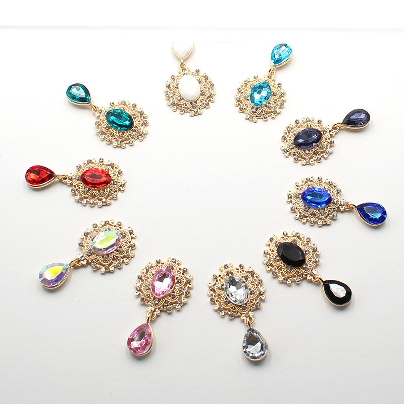 Shiny 25 * 45MM 10Pcs Crystal  - Cocktail Recipe Book 评论和价格